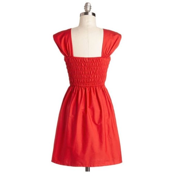 Modcloth Strawberry Sweetie Dress - Picture 5 of 6